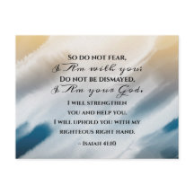 Isaiah 41:10 Wees niet bang, want ik ben bij je Bi