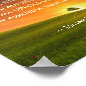 Isaiah 41:10 Wees niet bang, want ik ben bij jou Poster (Hoek)