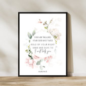 Isaiah 41:13 Bijbelversie Poster