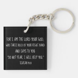 Isaiah 41:13 Bijbelversie Sleutelhanger