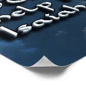 ISAIAH 41:13 FEAR NOT - GOD HOUDT UW HAND POSTER (Hoek)