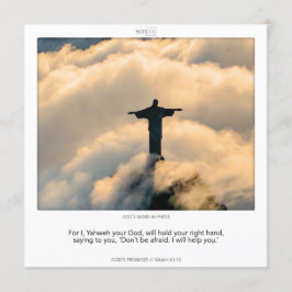 Isaiah 41:13 GOD'S PROMISES Kaart