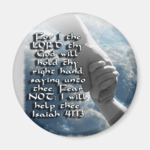 ISAIAH 41:13 NIET - IK ZAL JE HAND HOUDEN MAGNEET