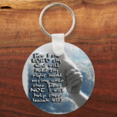 ISAIAH 41:13 NIET - IK ZAL JE HAND HOUDEN SLEUTELHANGER (Voorkant)
