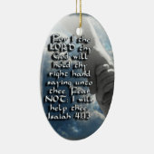 Isaiah 41:13 ORNAMENT - BILBEL VERSE - NIET VREEMD (Rechts)