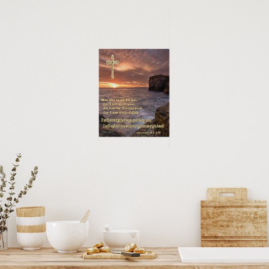 isaiah 41 poster (Keuken)