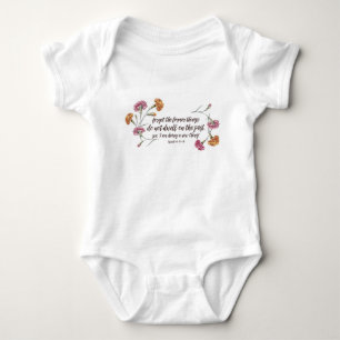 Isaiah 43:18-19 Baby Romper
