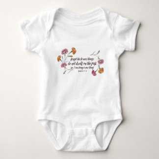 Isaiah 43:18-19 Baby Romper