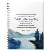 Isaiah 43:18-19 notitieboek (Voorkant)