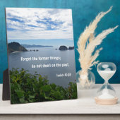 Isaiah 43:18 Vergeet de vroegere dingen; niet.. Fotoplaat (Zijkant)