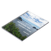 Isaiah 43:18 Vergeet de vroegere dingen; niet.. Notitieboek (Linkerzijde)