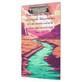 Isaiah 43:19 Clipboard River Desert  Klembord (Links)