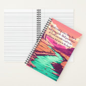 Isaiah 43:19 Notebook River Desert  Notitieboek (Binnen)