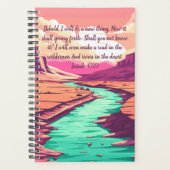 Isaiah 43:19 Planner River Desert  (Voorkant)