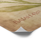 Isaiah 43:1-3 Bible Verse Wall Art Printable Scrip Poster (Hoek)