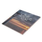 Isaiah 43"1 Ik heb je gebeld met naam en toenaam. Tegeltje (Zijkant)