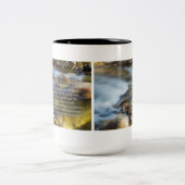 Isaiah 43:2- 3 tweekleurige koffiemok (Center)