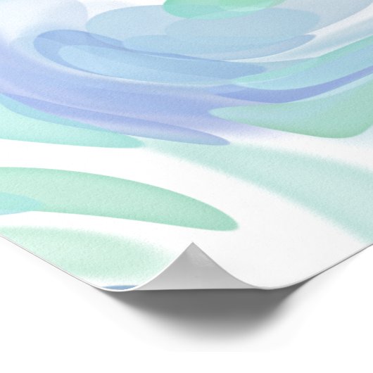 Isaiah 43:2 Als je gaat... Poster (Hoek)