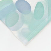 Isaiah 43:2 Als je gaat... vlooienbak Fleece Deken (Hoek)