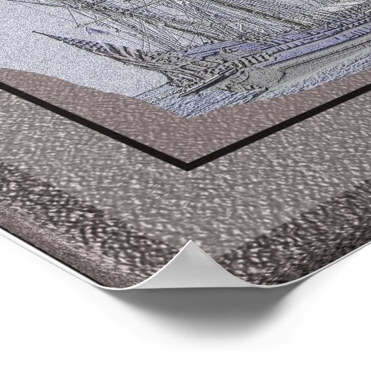 Isaiah 43:2 — kunstdruk poster (Hoek)