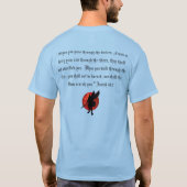 Isaiah 43:2 t-shirt (Achterkant)
