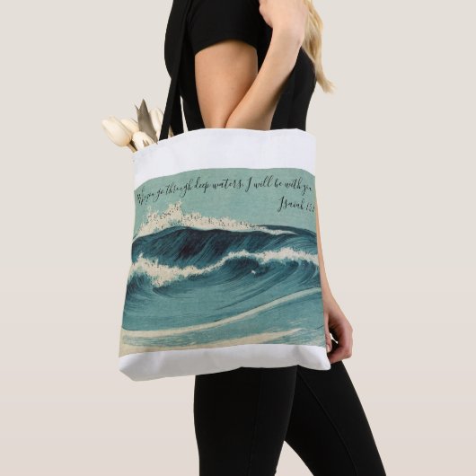 Isaiah 43:2 tote bag (Dichtbij)