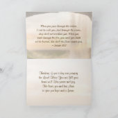 Isaiah 43:2 Wanneer je door de bijbel van de water Kaart (Binnen)