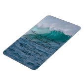 Isaiah 43:2 wanneer je door de wateren vaart magneet (Linkerzijde)