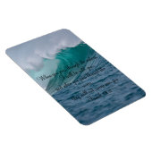 Isaiah 43:2 wanneer je door de wateren vaart magneet (Rechterzijde)