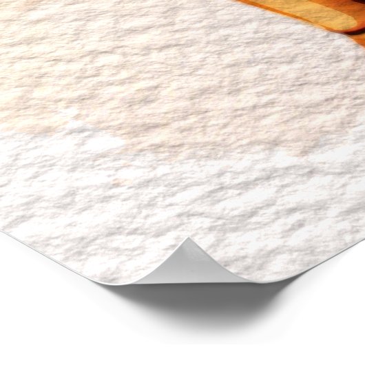 Isaiah 43 2 Waterverf Moeder Zee Uitzicht Poster (Hoek)