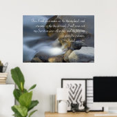 Isaiah 44:3 Poster (Thuiskantoor)