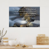 Isaiah 44:3 Poster (Keuken)