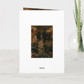 Isaiah 46:4 Ik ben Hij die je zal ondersteunen Kaart (Achterkant)