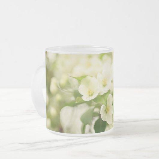 Isaiah 46:4 Ik ben Hij die je zal ondersteunen Matglas Koffiemok (Voorkant links)