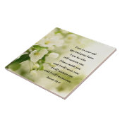 Isaiah 46:4 Ik ben Hij die je zal ondersteunen Tegeltje (Zijkant)