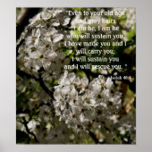 Isaiah 46:4 poster (Voorkant)