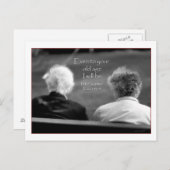 Isaiah 46:4 Zelfs op je oude leeftijd ben ik hetze Briefkaart (Voorkant / Achterkant)