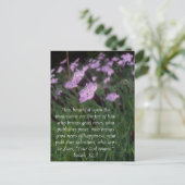 Isaiah 52:7 briefkaart (Staand voorkant)