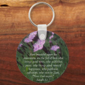 Isaiah 52:7 sleutelhanger (Voorkant)