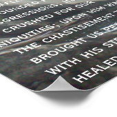 Isaiah 53:2-3 poster (Hoek)