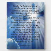 Isaiah 53:4-6 fotoplaat (Voorkant)