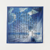 Isaiah 53:4-6 wandkleed (Voorkant (horizontaal))