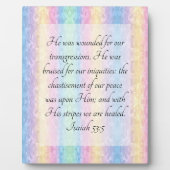 Isaiah 53:5 fotoplaat (Voorkant)