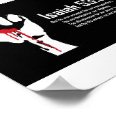 Isaiah 53:5 poster (Hoek)