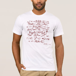 Isaiah 53.5 tweeslachtige T-shirt