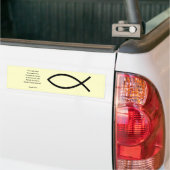 ISAIAH 53:6 BUMPERSTICKER (Op Truck)