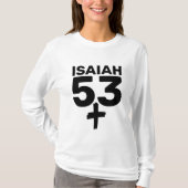 ISAIAH 53, MESSIANIC JEWISH CHRISTELIJK T-SHIRTS (Voorkant)