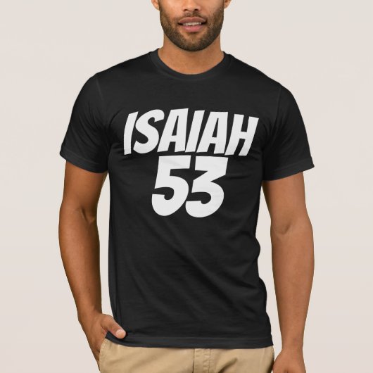 ISAIAH 53 Messianic Jewish, Christelijke T-shirts (Voorkant)