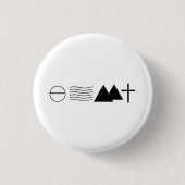 Isaiah 54:10 Inspirerend Button (Voorkant)