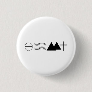 Isaiah 54:10 Inspirerend Button